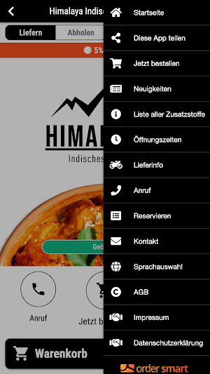 Himalaya Restaurant Reutlingen Screenshot 2
