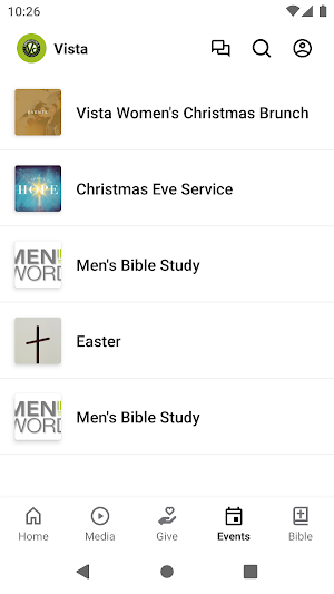 Vista Church Screenshot 2