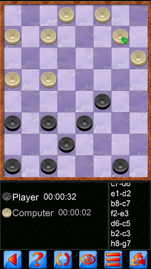 Checkers V+, online multiplayer checkers game Screenshot 0