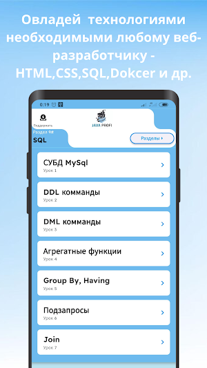 JavaProfi: Java веб-дев от А…Я Screenshot 3