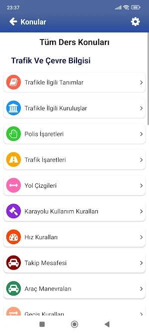 Ehliyet Sınav Soruları 2025 Screenshot 3