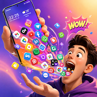 Rolling Icon Live Wallpaper