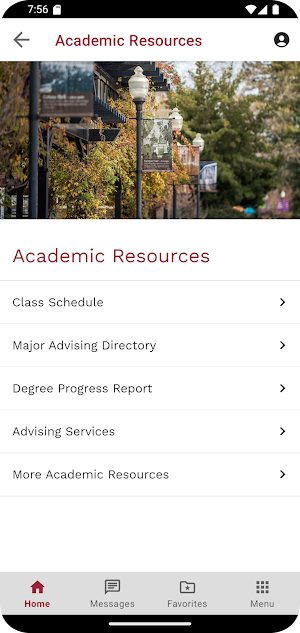 Chico State Screenshot 2