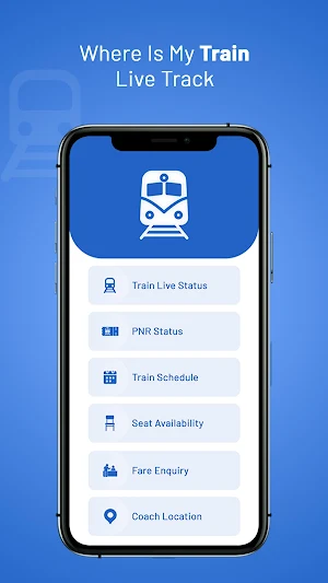 Where is my Train Live Track Screenshot 0