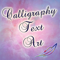 Calligraphy Text Word Art