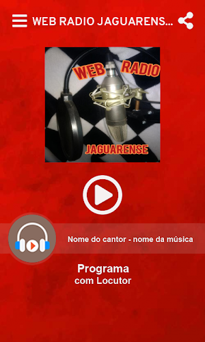 Web Rádio Jaguarense Screenshot 0