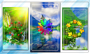 Nature Clock Live wallpaper Screenshot 0