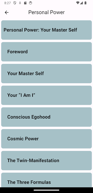 Personal Power Screenshot 1