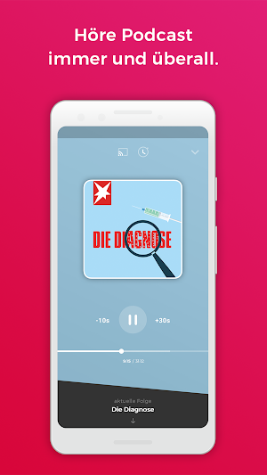 AUDIO NOW: App für Podcasts, Hörbücher & Audiothek Screenshot 3