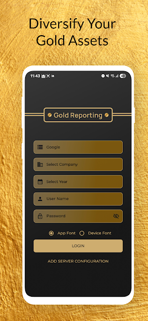 Gold Reporting Screenshot 0