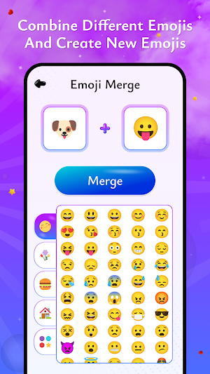 Emoji Merge - DIY Avatar Maker Screenshot 2