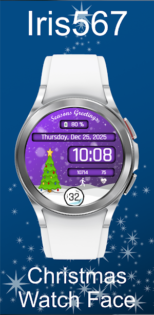 Iris567 Christmas Watch Face Screenshot 2