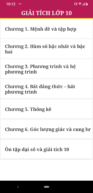 Giải Bài Tập Toán THPT Cấp 3 Screenshot 3