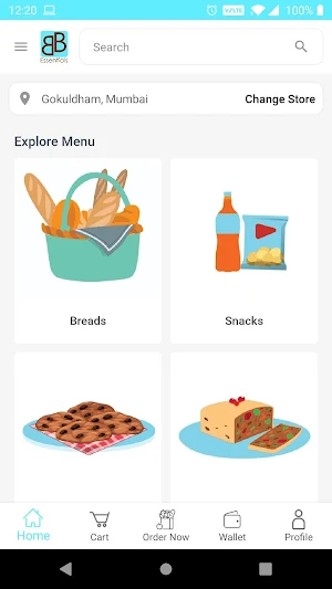 Bindaas Binge Grocery Screenshot 0