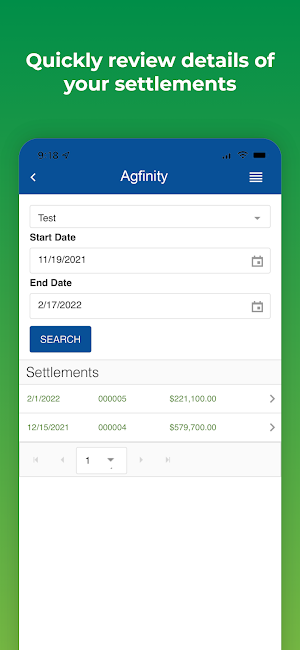 Agfinity Screenshot 1