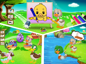 Newborn Baby Duck - Family Rescue story Screenshot 1