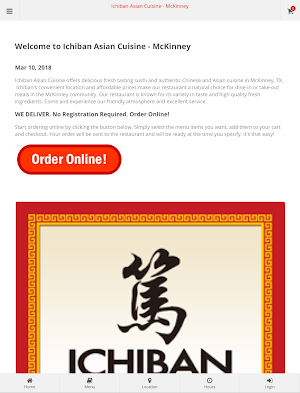 Ichiban Asian Cuisine McKinney Screenshot 3