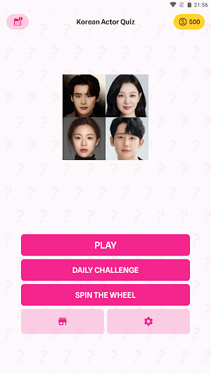 Korean Actor Quiz Screenshot 0