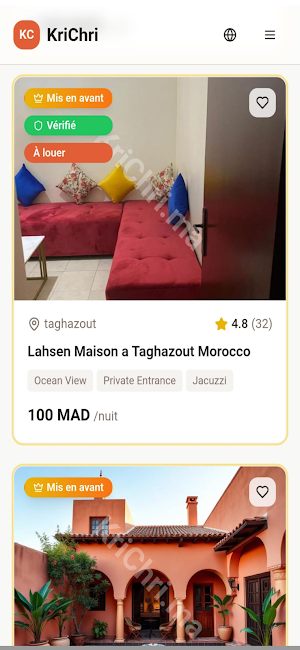 KriChri Maroc Screenshot 0