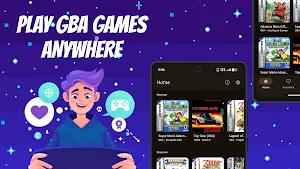 GBA Emulator: Retro Gameboy Screenshot 1