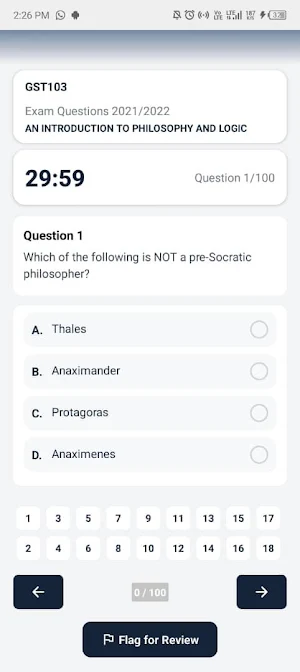 StudifyPro UNIPORT 100 Level Screenshot 3