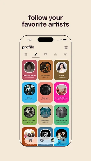 Superfan: social music Screenshot 1