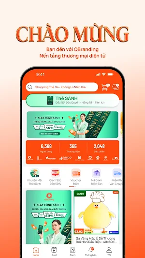 OBranding: Mua Sắm Ưu Đãi Screenshot 1