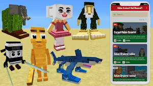 Italian Brainrot Mod Minecraft Screenshot 0