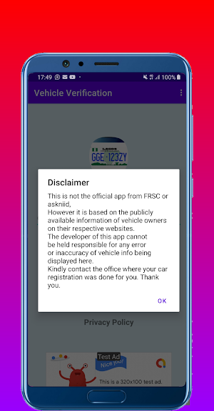 ConfirmMe -Best Nigeria Cars/Vehicles Verification Screenshot 2