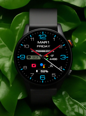 WIN Classic Black Watch Face Screenshot 0