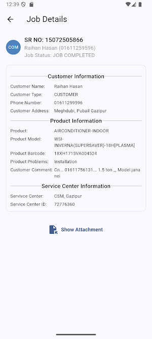 Walton Service Partner Screenshot 0