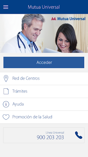 Mutua Universal Screenshot 0