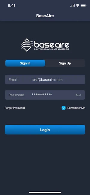 BaseAire Screenshot 0