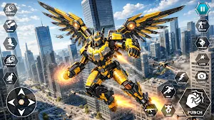 Mech Transformation Robot Game Screenshot 1