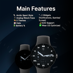 Sport Arctic - watch face Screenshot 1