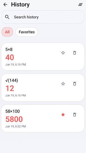 Calculator Screenshot 2