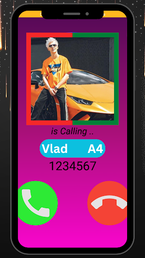 Vlad A4 fake call Screenshot 2