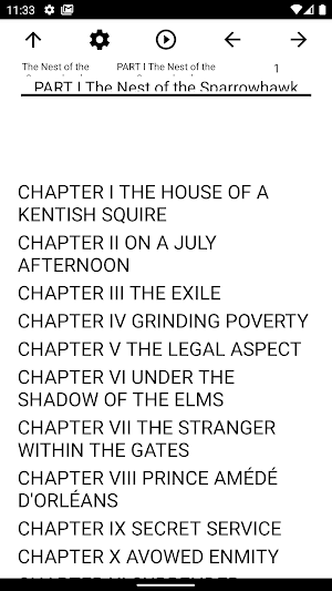 Book, The Nest of the Sparrowh Screenshot 1