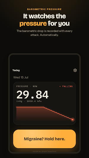Migraine Tracker & Cycle: Baro Screenshot 3