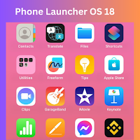 OS 18 Launcher: Phone 15 Theme