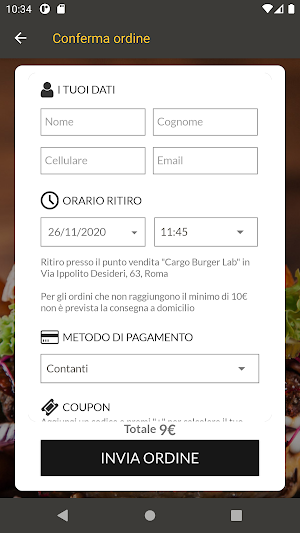 Cargo Burger Lab Roma Screenshot 3