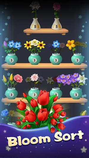 Bloom Match Blast: Garden Ques Screenshot 0