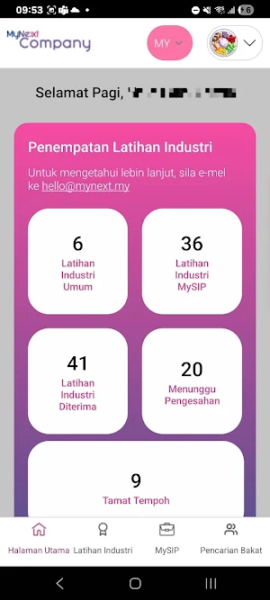 MyNext Company Screenshot 0