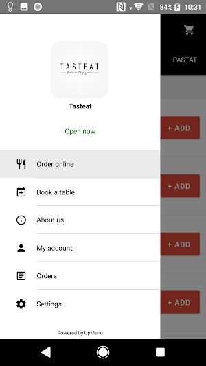 Tasteat Ravintola & Pizzeria Screenshot 2