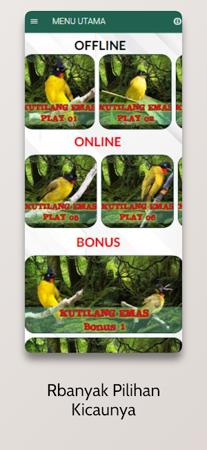 Suara Gacor Kutilang Emas Screenshot 1