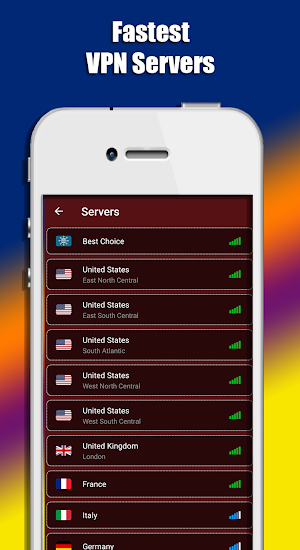 Mingle VPN (Fast VPN Proxy) Screenshot 3