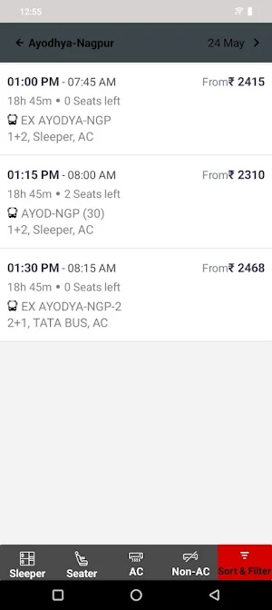 Radha Vallabh Travels Screenshot 1