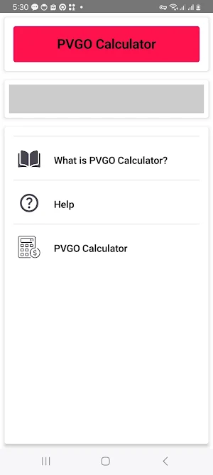 PVGO Calculator Screenshot 0