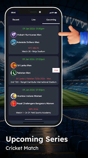 Live Cricket TV HD Streaming Screenshot 3