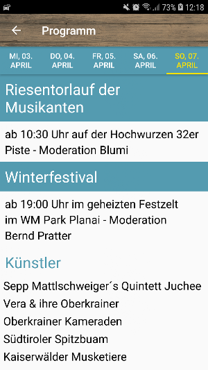 Musikanten Ski-WM Screenshot 1